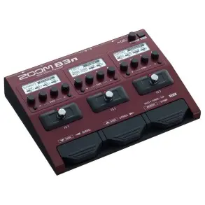 Pedalera Multiefecto Para Bajo Zoom B3n