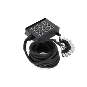 Patchera Envio 12 Auxiliares 10 Metros Adam Hall 12C10