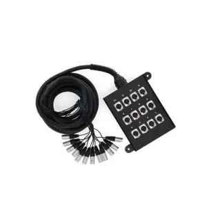 Patchera Envio 12 Auxiliares 10 Metros Adam Hall 12C10