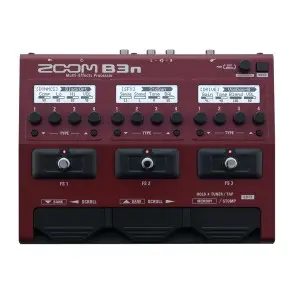 Pedalera Multiefecto Para Bajo Zoom B3n