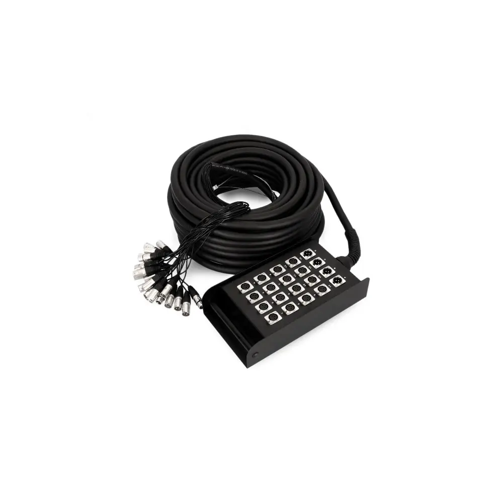 Patchera 16 Canales 4 Envios 50 Metros Adam Hall 20C50