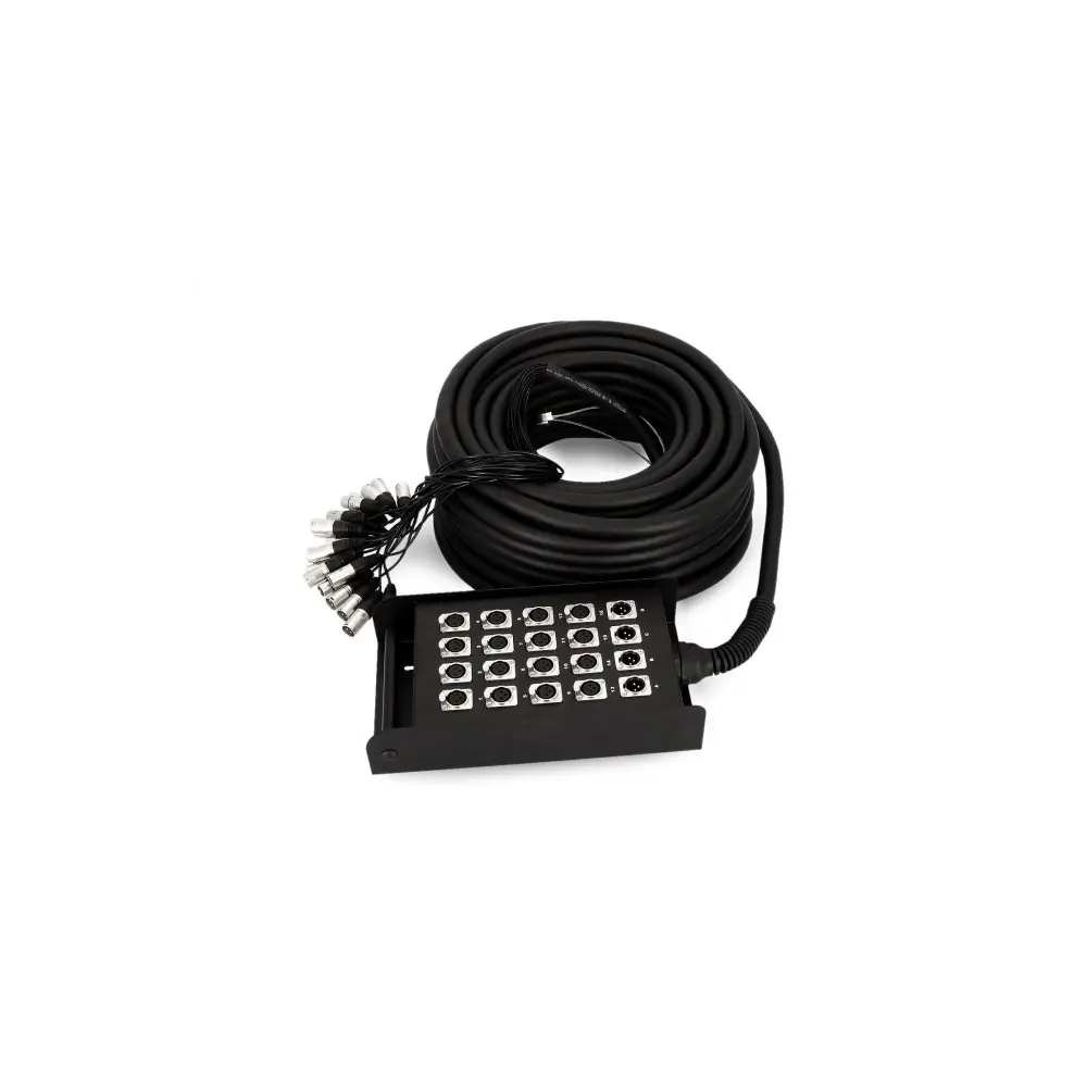 Patchera 16 Canales 4 Envios 50 Metros Adam Hall 20C50