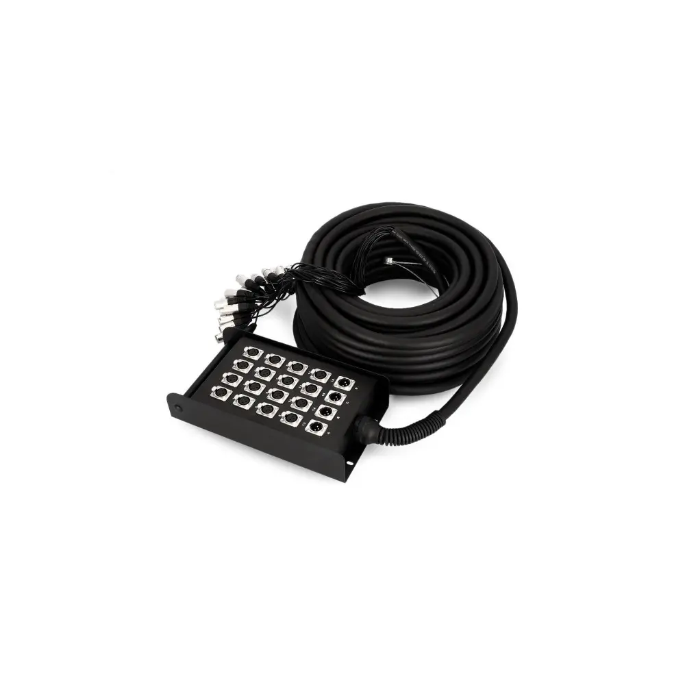 Patchera 16 Canales 4 Envios 50 Metros Adam Hall 20C50