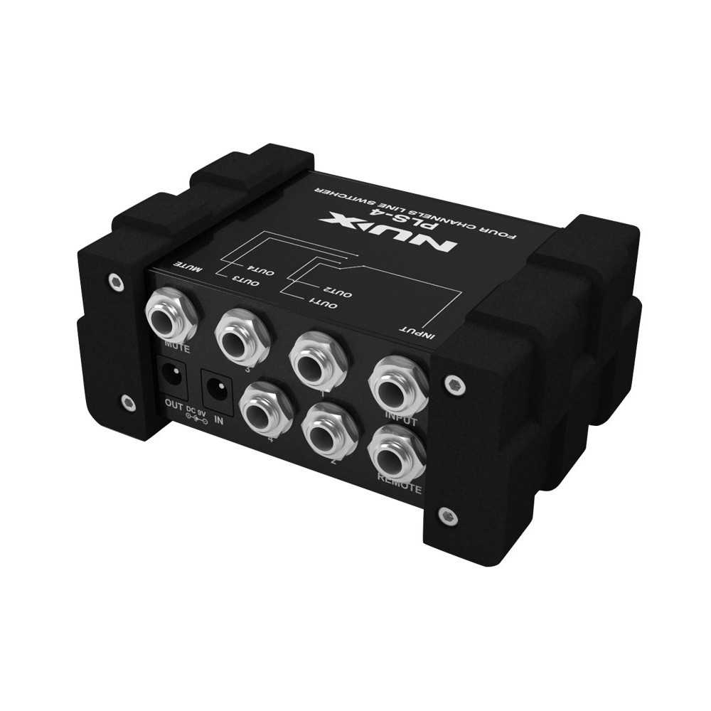 Interfaz - Line Switcher NUX PLS-4 4 Canales