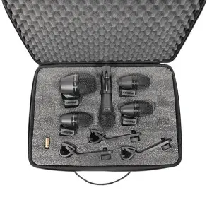 Kit de 5 Micrófonos / Shure PGADRUMKIT5 / Mics Para Batería