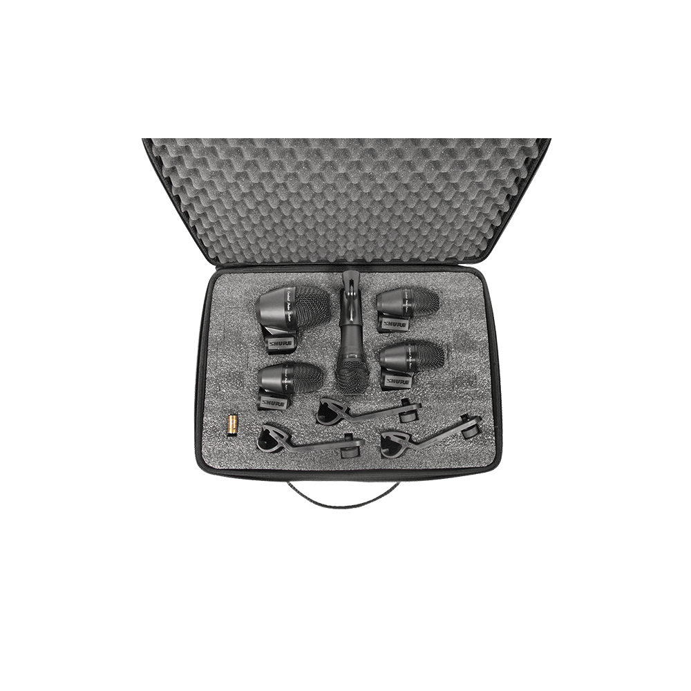 Kit de 5 Micrófonos / Shure PGADRUMKIT5 / Mics Para Batería