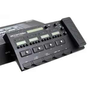 Pedalera de efectos Zoom / Para guitarra con Pedal de Expresion