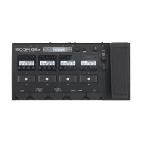 Pedalera de efectos Zoom / Para guitarra con Pedal de Expresion
