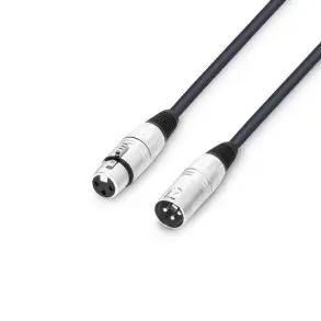 Pack 6 Cables Canon XLR 0,5 metros Adam Hall 3MMF0050SET