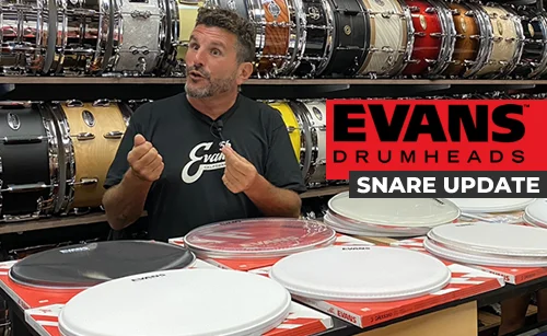 Evans Snare Update 2022 Evans Snare Update 2022