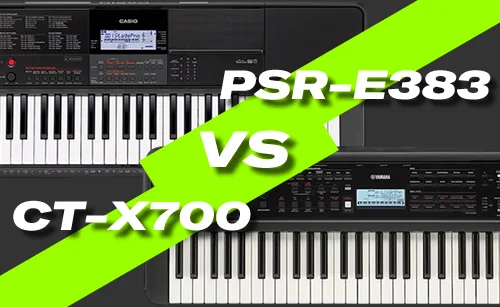 Yamaha PSR-E383 vs Casio CT-X700 ¿Cuál es el mejor teclado para Vos?